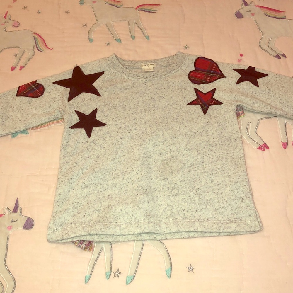 Christmas comfy casual Crewcuts sweatshirt